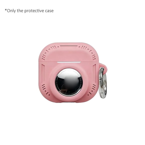 IFRINID Silicone Protective Case Compatible with AirPods 5 and AirTag 1/2, Earbuds Cover with Tracker Holder
