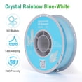 thumbnail image 3 of Filamento para impresora 3D TECSONAR Crystal Rainbow PLA 1,75 mm 1 kg, 3 of 7