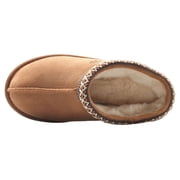 UGG Tasman II 1582007 Slipper Kids Size 6 Chestnut Suede Slip-On Shoes RHS2577 (Brown,6)