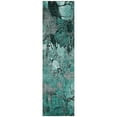 thumbnail image 2 of Addison Rugs Chantille Indoor/Outdoor Transitional Floral Teal Washable Runner Rug, 2'3" x 7'6", 2 of 6