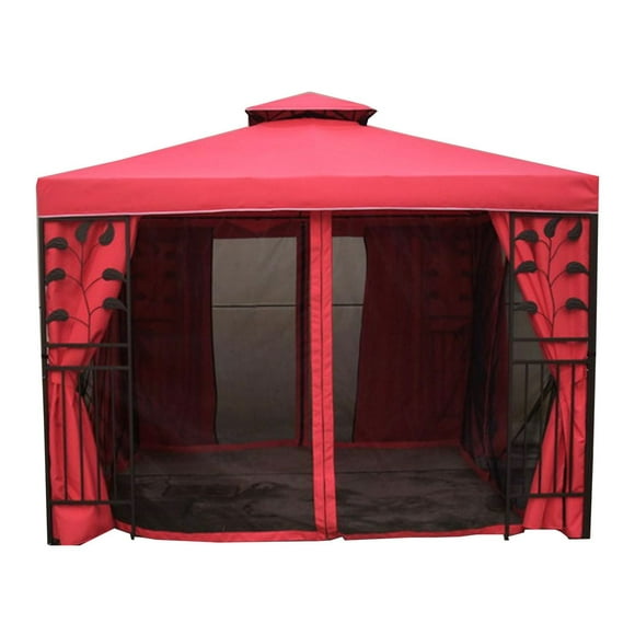 Pavillon à motif de feuilles d'Henryka