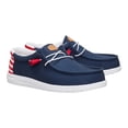 thumbnail image 3 of Zapatos HEYDUDE Wally Americana II Navy Blazer Multi, 3 of 7