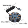 Usb B Splinter USB 2.0 Splitter 7 Port Plugs Play Hubs With Ambients Lighting External ...