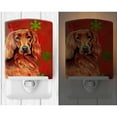thumbnail image 2 of Irish Setter Red Snowflakes Christmas Ceramic Night Light, 2 of 2