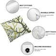 thumbnail image 4 of SHANXI  Nautical Coastal Throw Pillow Covers Outdoor Pillow Covers Waterproof Fabric Ocean Themed Beach Coral Pillowcases for Bedroom Living Room Patio Couch 24x24in, 4 of 5