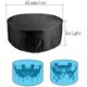 thumbnail image 5 of Funda impermeable para muebles de jardín, funda para jardín de exterior, tela Oxford resistente y rectangular (diámetro de 80 cm, altura de 58 cm), 5 of 5