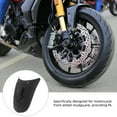 thumbnail image 3 of WASHWEPE Guardabarros Para Motocicleta Negro Resistente Contra Y Escombros Con Universal, 3 of 6