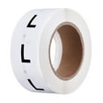 thumbnail image 1 of Unique Bargains Clothing L Large Size Sticker Label Coding Label 25mm/1inch Dia 1 Roll 500 Round Adhesive Labels, 1 of 5