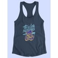 thumbnail image 3 of Feels Nothing Bear Graffiti  Racerback Tank Women -Image by Shutterstock, Female XX-Large, 3 of 4