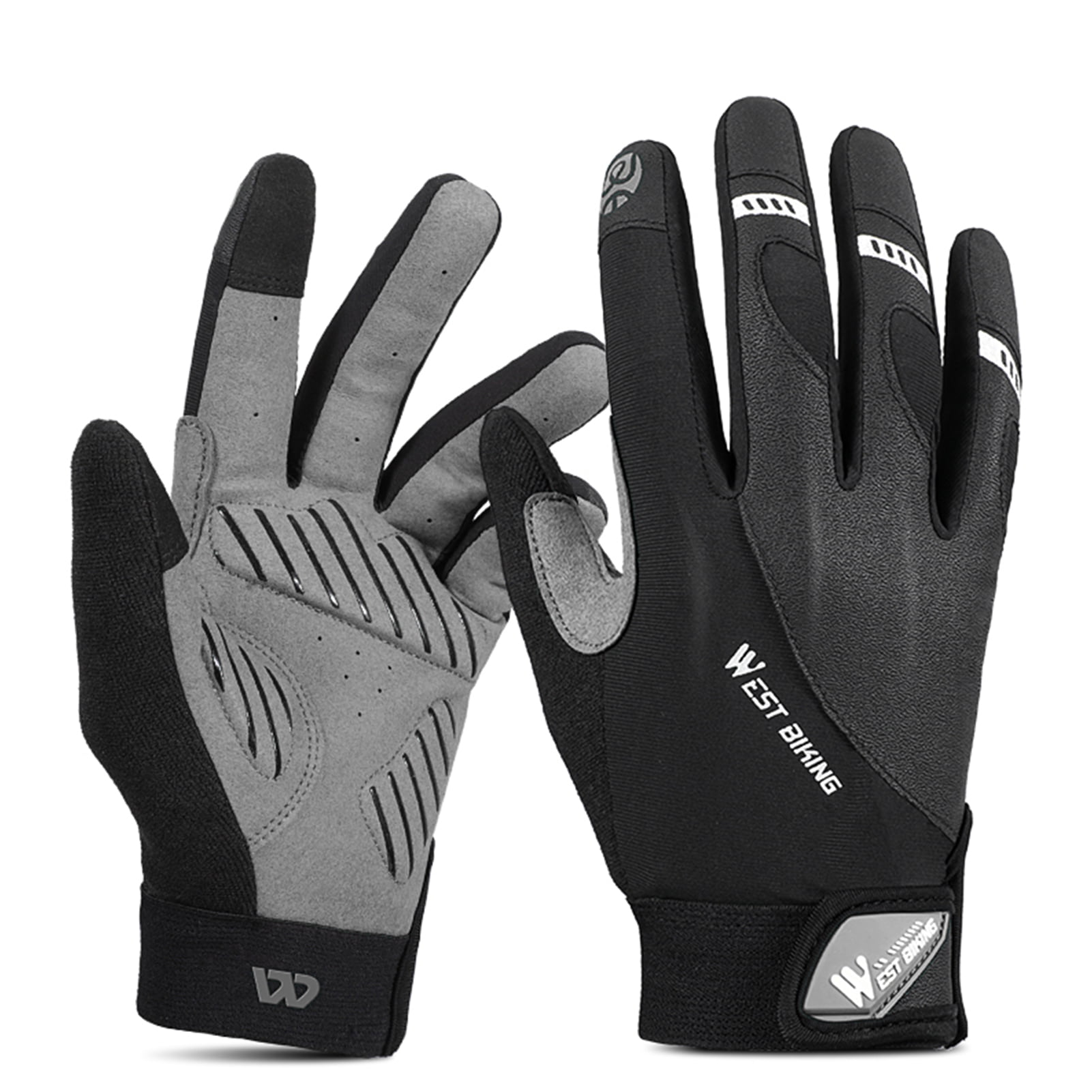 Gloves Outdoor Cycling Bicycle Glove with Anti-slip Screen-touchable Finger Bike 