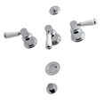 thumbnail image 1 of Kingston Brass KB6321DPL Paris Bidet Faucet, Polished Chrome, 1 of 2