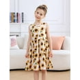 thumbnail image 5 of Lollipie Toddler Girl Sleeveless Dresses and Long Sleeve Ruffle Cardigan 2 Piece Fall Outfits for 2-7T, 5 of 7