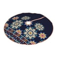 thumbnail image 2 of Kll Blue Mandala Christmas Tree Skirt ,Party Decorations Farmhouse For Christmas Decorations Holiday Party, 2 of 8