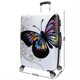 thumbnail image 4 of Luggage World Traveler Butterfly de policarbonato de 28 pulgadas, 4 of 4