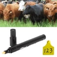 thumbnail image 3 of Marcador de etiqueta de animales, etiqueta de oído que marca la tinta a prueBa de Agua de la pluma penetreón fuerte uso versátil seguro e inofensivo para ovejas para material, 3 of 7