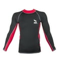 thumbnail image 2 of IST DS-46 Unisex Long Sleeve Spandex Rash Guard (Red / Medium), 2 of 5