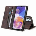 thumbnail image 6 of Dteck Case for Galaxy A23 4G, Synthetic Leather Galaxy A23 4G Wallet Case Credit Card Holder Folio Magnetic Kickstand Shockproof Cover Compatible with Galaxy A23 6.6" 2022 - Brown, 6 of 7