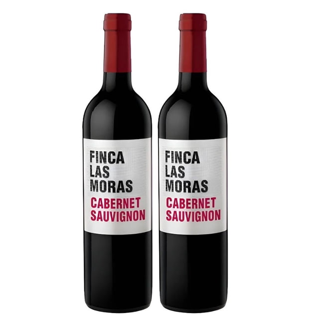 Duo Vino Tinto Finca Las Moras Cabernet Sauvignon 750 Ml Finca las Moras Vino Tinto