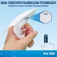 thumbnail image 5 of Pet MD Advanced Ear Finger Wipes for Dogs & Cats - Non-Irritating Ear Wipes & Ear Cleaner - Pet Safe Cleaner to Aid in Itchiness and Odor - Cucumber Melon (50ct), 5 of 8