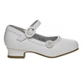 thumbnail image 2 of Josmo Little Kids Girls Dress Shoes, White, 13, 2 of 6