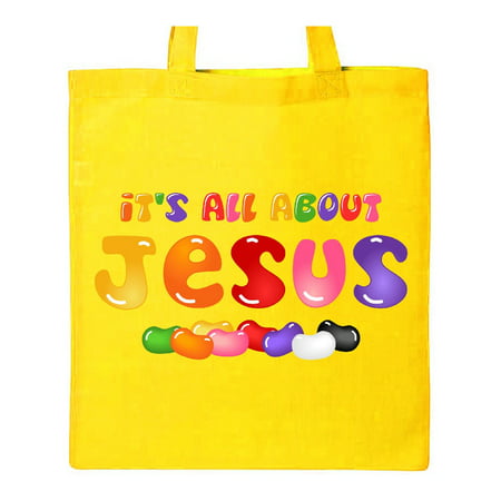 Jelly Bean Jesus Tote Bag