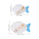 thumbnail image 2 of 2 piezas de adornos colgantes de peces de madera para pared, decoración de peces con temática oceánica., 2 of 6