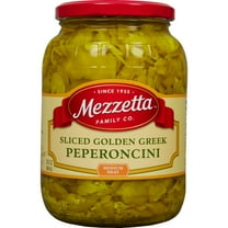 Mezzetta Sliced Golden Greek Peperoncini 32 fl oz Jar