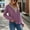 Purple Womens Long Sleeve V-Neck Blouses & Shirts, variant on SMihono Womens Casual Shirts Long Sleeve Solid Lace V-Neck Pullover Tops Womens Casual Patchwork Blouse Beige L Black 8