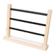 thumbnail image 3 of Earring Display Stand Expositor de Pendientes en Metal Y Madera Organizador de Joyas Soporte de Colgantes Estante Decorativo Adecuado para Tocador Sal Negro, 3 of 8
