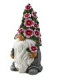 thumbnail image 5 of Adornos de estatua de patio de jardín al aire libre enano de elfo de flor solar de resina amazónica transfronteriza, 5 of 5