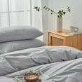 thumbnail image 4 of FACE Bedding Juego de Fundas Nórdicas 3 Piezas 100% Algodón Lavado Funda Nórdica Lino Like, 4 of 6