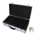 thumbnail image 4 of Bunblic Hard Shell Carrying Case Shockproof Waterproof Customizable Foam Anti Fall Microphone Gear Transportation Compact Top Handle Mic White, 4 of 8
