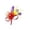 Red, variant on Fascinators Hats with Feather for Women 2026 Derby Hats Small Tea Party Hat with Headband