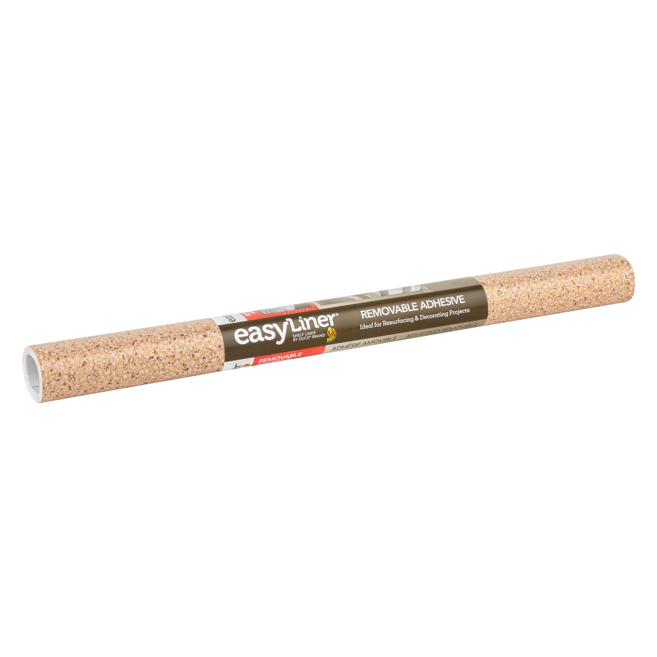 EasyLiner Brand Contact Paper Adhesive Shelf Liner, Rose Granite, 20 in. x 15 ft. Roll