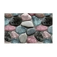 thumbnail image 1 of Corridor Stone Patterned Carpet 3D Pebble Design Entrance Mat Washable Floor Rug Bathroom Bedside Kitchen Non, 1 of 6