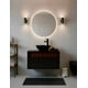 thumbnail image 1 of Gabinete para Baño Flotante con Ovalín y Llave Mezcladora,Diseño Minimalista con Detalle con Lambrín, Mueble Suspendido Moderno., 1 of 6