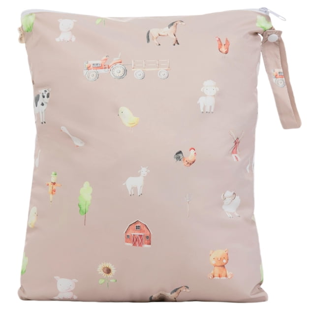 Bolsa impermeable para ropa húmeda y seca Ali+Oli de doble compartimento 38 x 30 cm
