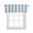 Haze blue blue, variant on Blue Gray Striped Kitchen Valances for Windows Farmhouse Linen Window Valance Curtain for Living Room Window Treatment Farmhouse Stripe Art Valance Rod Pocket Topper Drape, 54 x 18 Inch