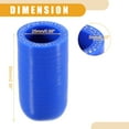 thumbnail image 4 of 1 pieza 25mm 0.98 "ID Universal tapa de refrigerante de silicona enchufe de extremo de manguera de vac?o de admisi?n-coche para puerto de agua de vac?o de derivaci?n del calentador de refrigerante-azul de silicona Unique Bargains Tapa de manguera de silicona, 4 of 6