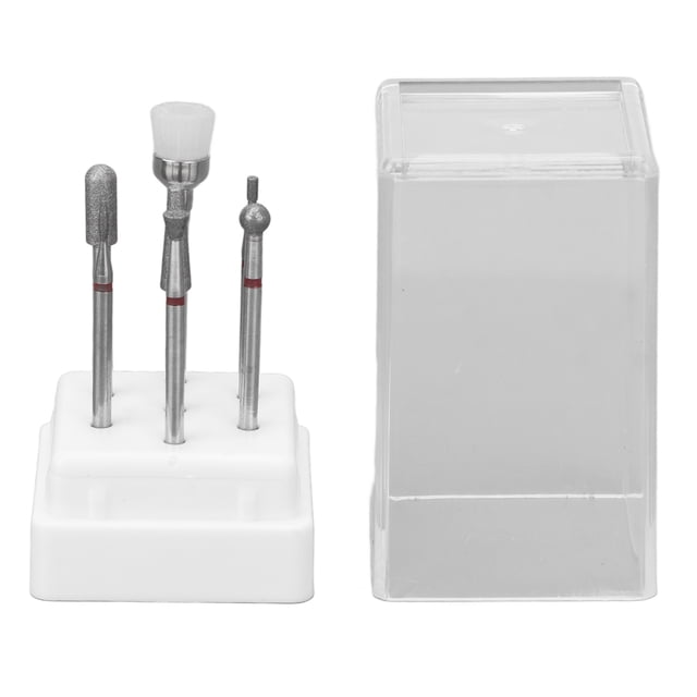 brocas para uñas giratorias y rápidas para eliminar pieles ásperas, portátiles, de carburo de tungsteno.