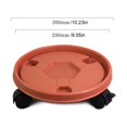 thumbnail image 3 of LEEYNEERThickened mobile pallet Wheel Mobile Tray Flower Pot Bottom Basin Support Roller Round Chassis, 3 of 7