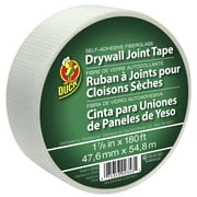 Duck 1.88 in. x 180 ft. Self-Adhesive White Fiberglass Drywall Joint Tape