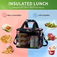 thumbnail image 2 of Bolsa Térmica Plegable para Almuerzo iknoe 8.5L con Aislamiento, 2 of 6