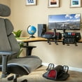 thumbnail image 6 of Honeycomb Aeronautical Charlie Rudder Pedals with Adjustable Tension Knob Bundle with Honeycomb Aeronautical Synthetic Fiber Dust Cover for Charlie Rudder Pedals (Black) (2 Items), 6 of 7