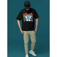 thumbnail image 2 of Frozeti the Yeti - Taste the Fun Dippin' Dots Graphic Men's T-shirt, 2 of 4