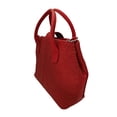 thumbnail image 3 of Bolso en Piel Vacuno Cincelada Fana Marbella Rojo Bolsa de Mano en Piel, 3 of 4