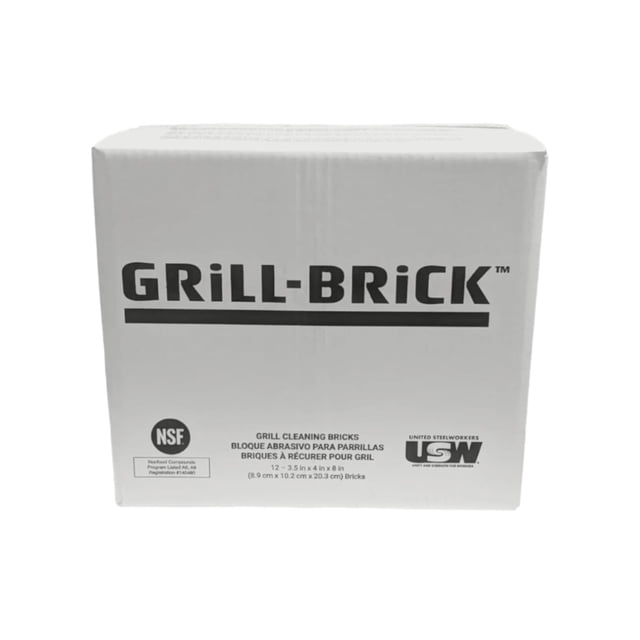 GRILL BRICK LIMPIA PARRILLAS CAJA C/12 BLOQUES