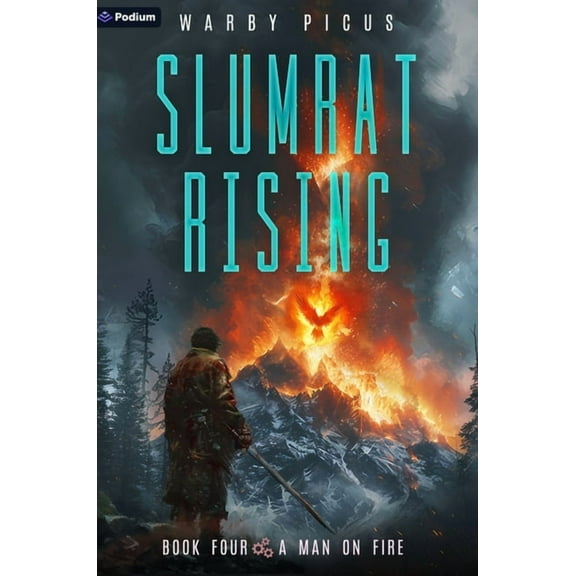 A Man on Fire: A Cyberpunk Litrpg, (Paperback)