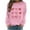 Pink, variant on cocolona Womens Heart Graphic Sweatshirts Fall Winter Crew Neck Long Sleeve Shirts Fashion Casual Loose Pullover Tops