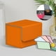 thumbnail image 5 of Caja de cubierta convertible resistente Contenedor de almacenamiento Protector protector de juguetes Organizador naranja1 Zulema Estuche de baraja de cartas coleccionables, 5 of 8